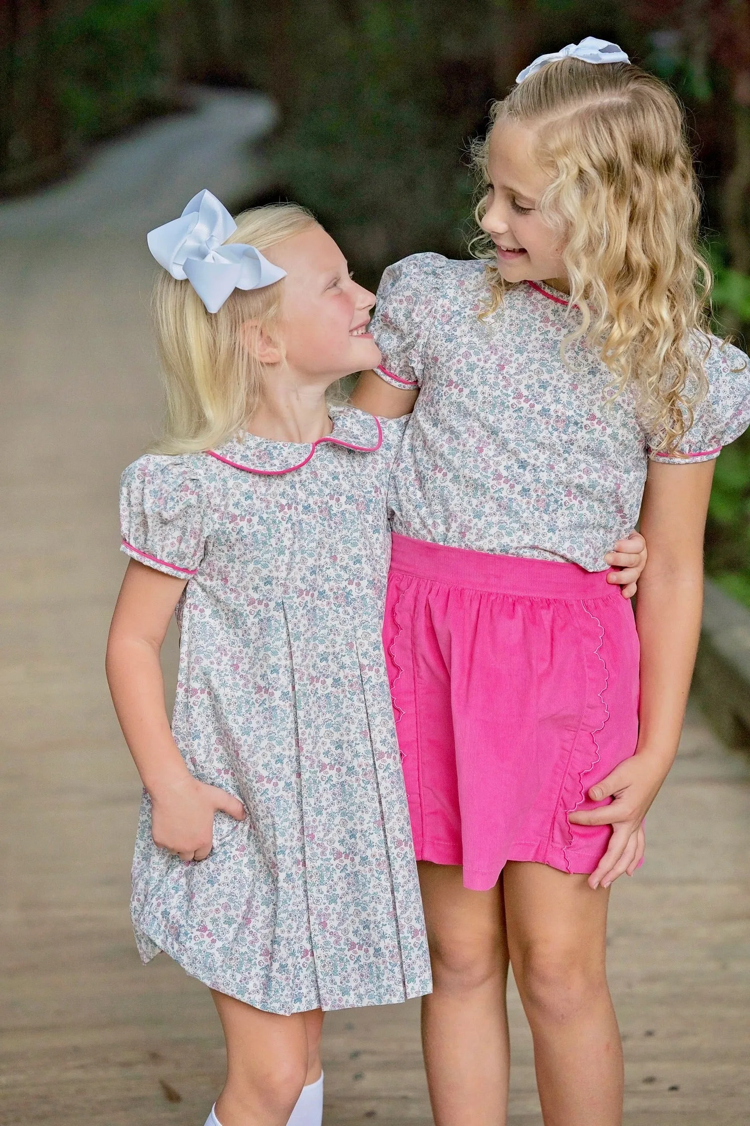 Floral Penny Pleat Dress