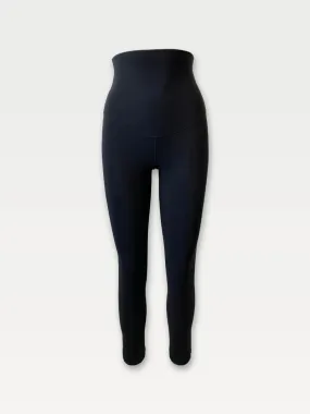 High Top Legging in Deep Black