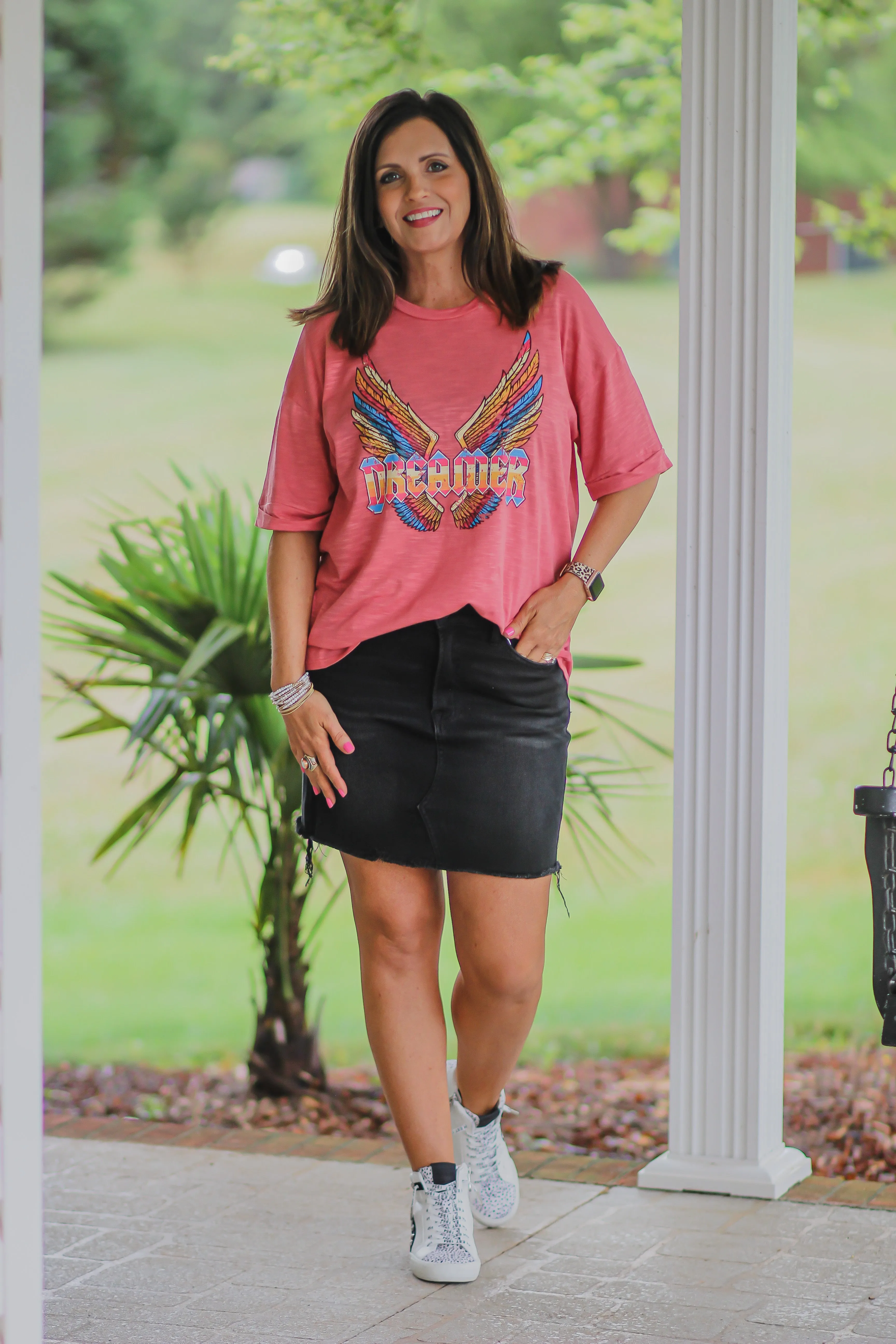 Marsala Dreamer Graphic Tee