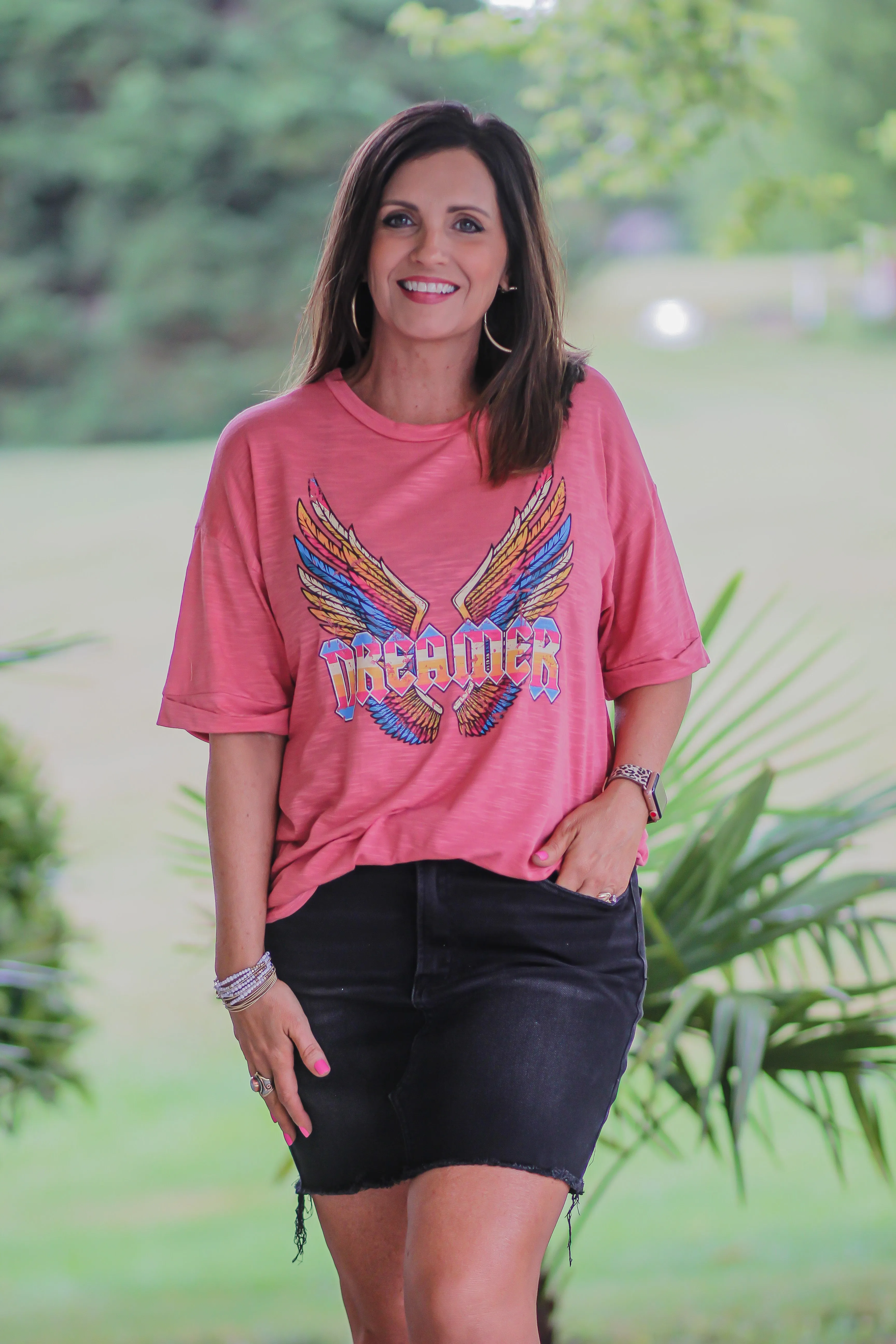 Marsala Dreamer Graphic Tee