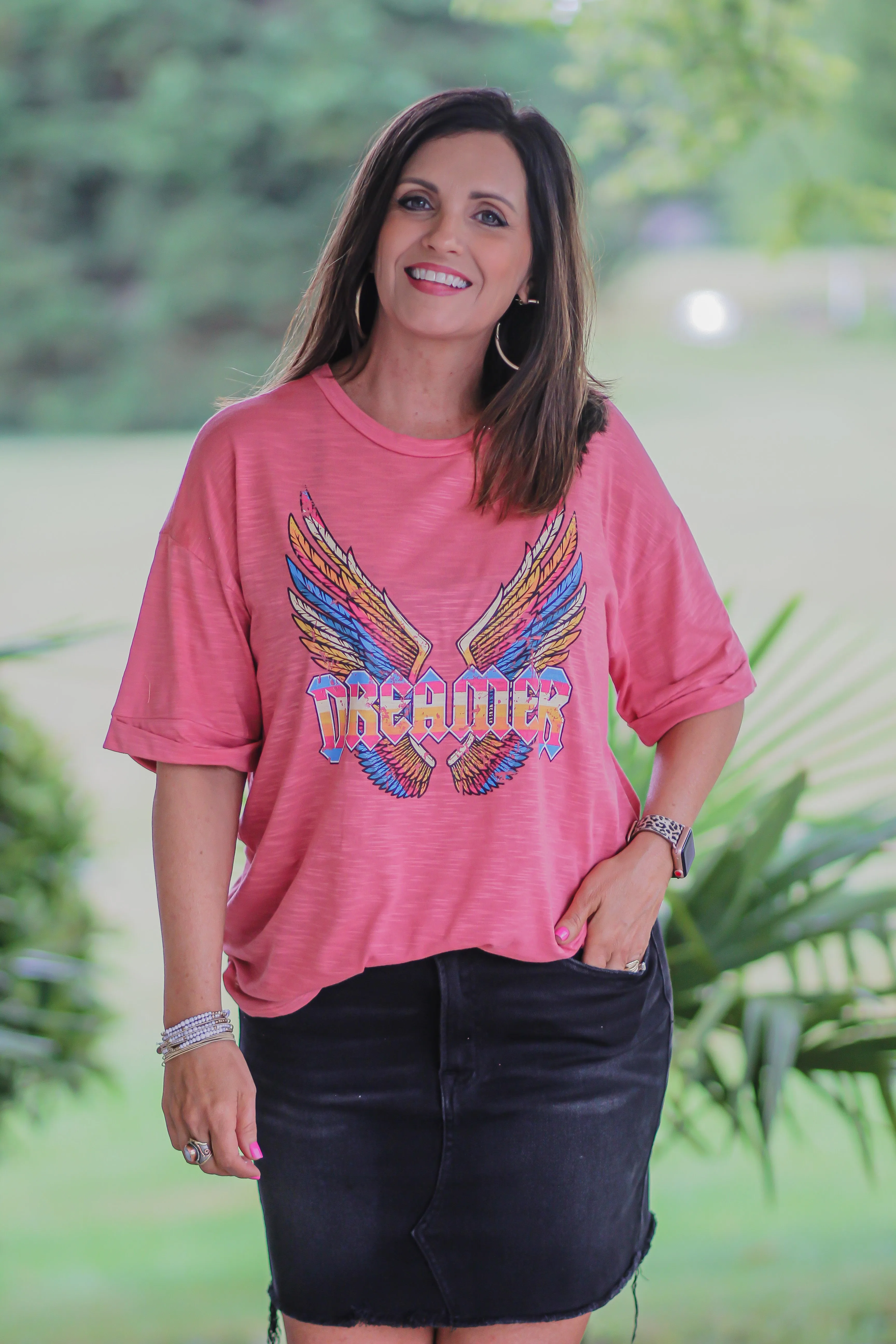 Marsala Dreamer Graphic Tee