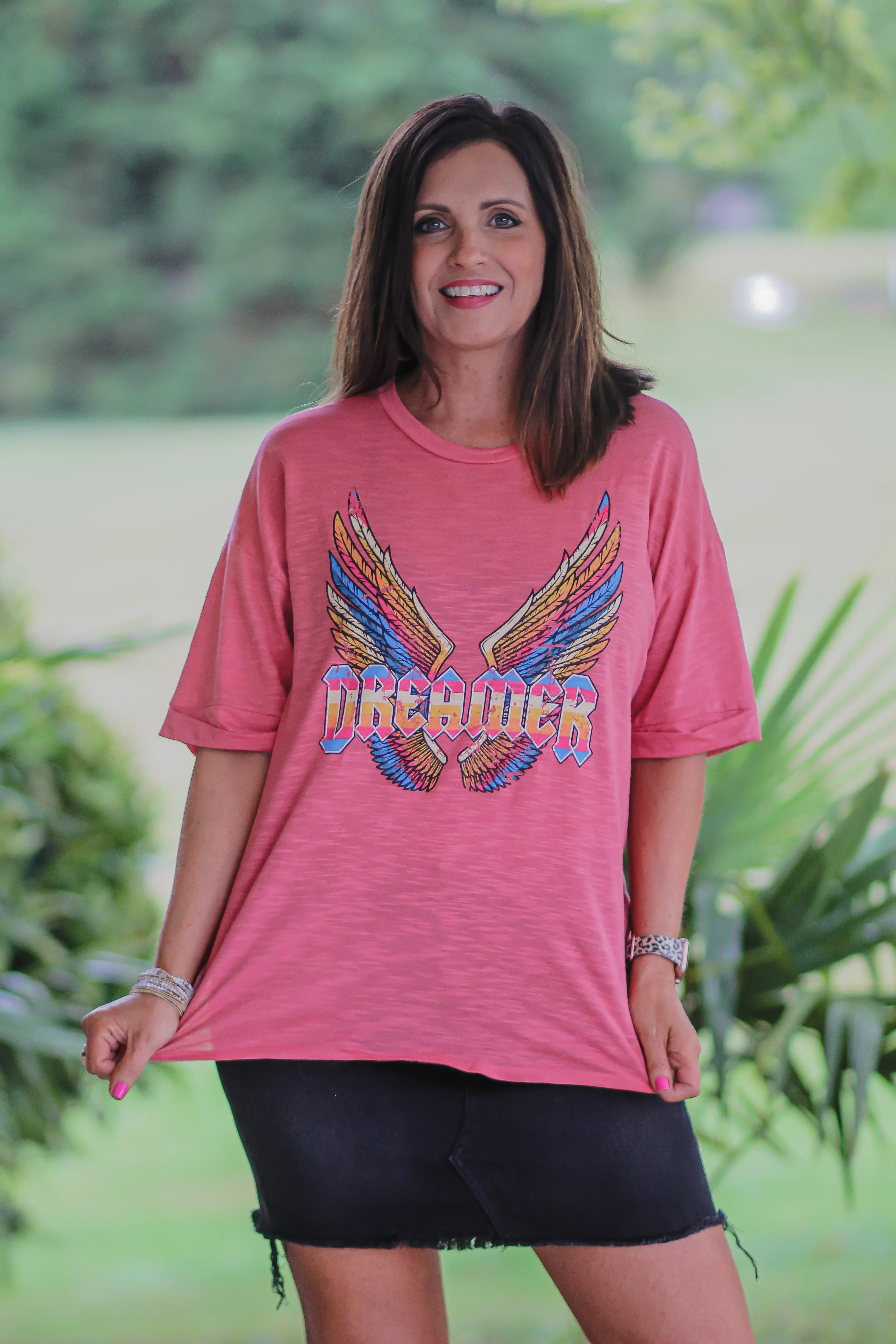 Marsala Dreamer Graphic Tee