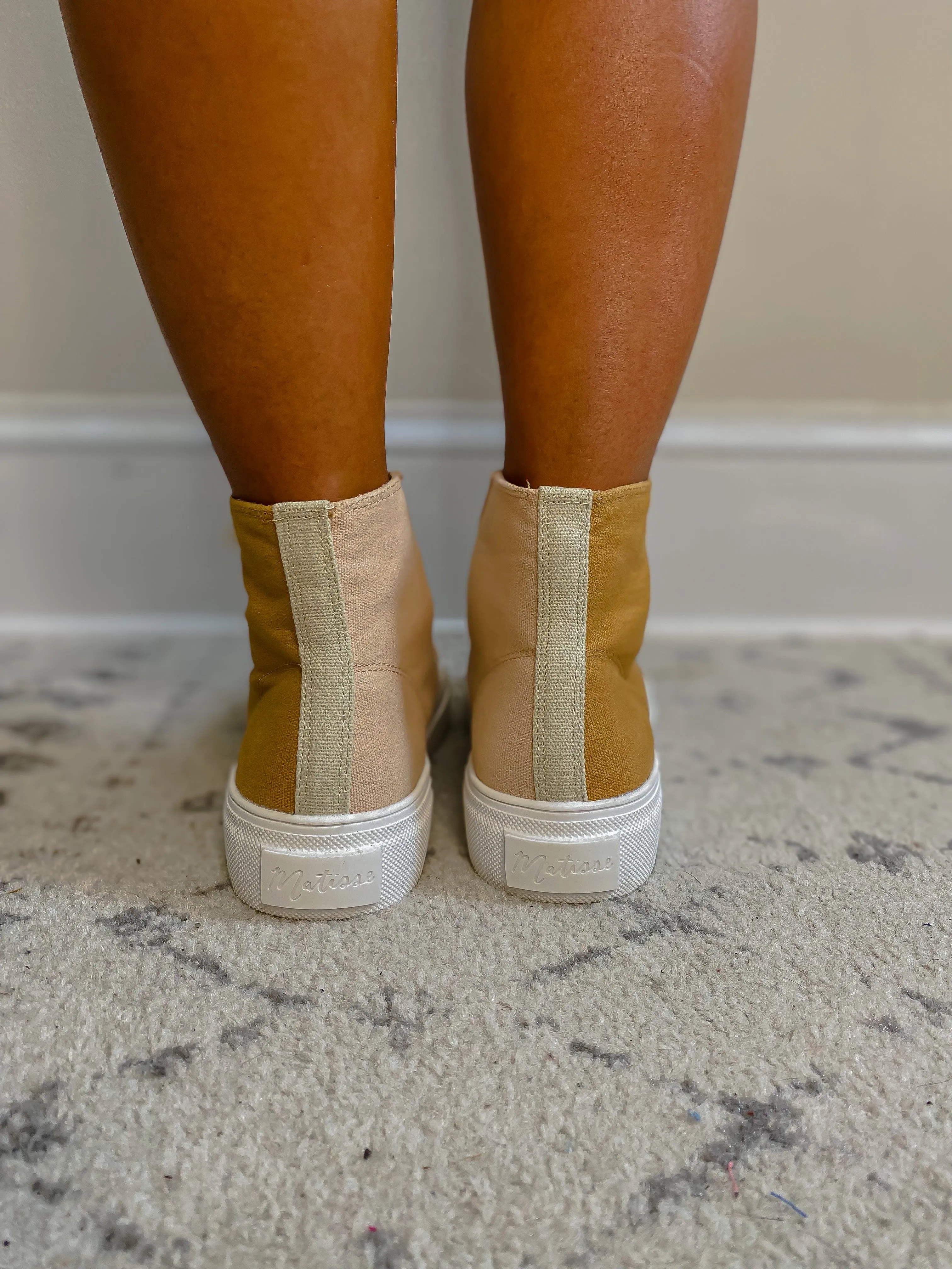 Matisse Shea Natural Multi High Top Sneaker