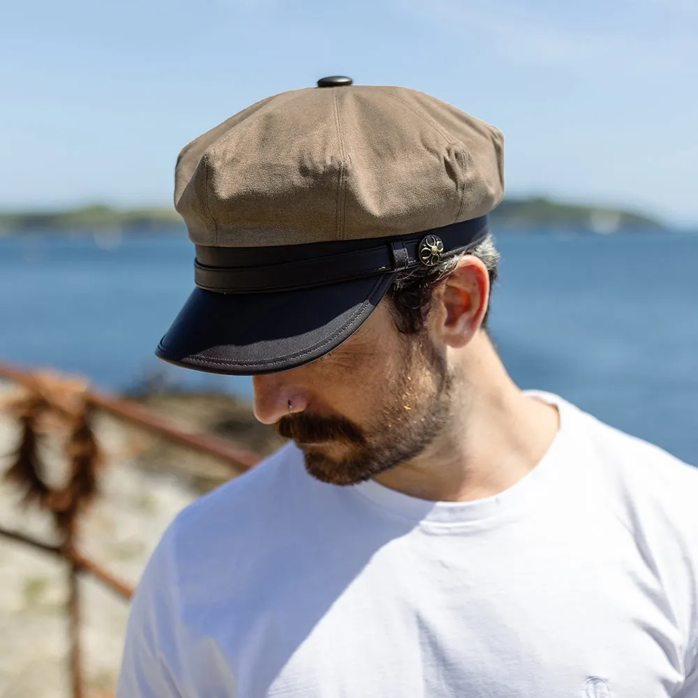 Rebel Motorcycle Cap - British Tan Wholesale