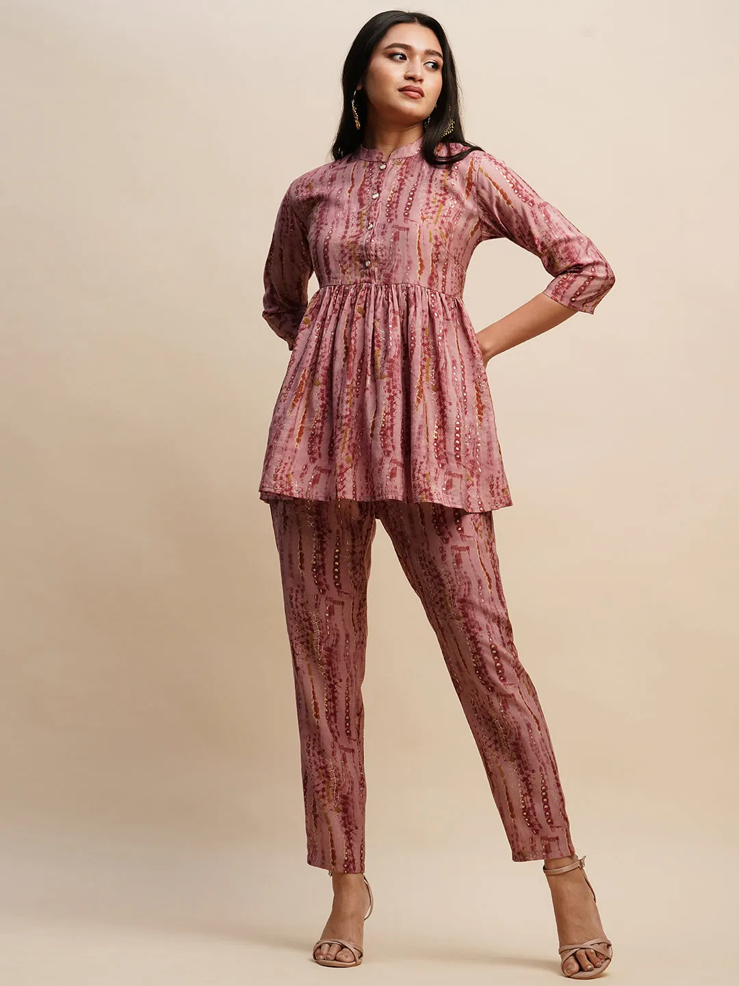 SHIVANI VOL 04 WESTERN WEAR CO-SET D.NO. MES-50119