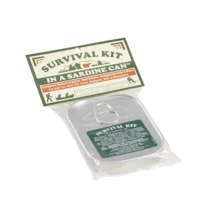 Survival Kit in a Sardine Can