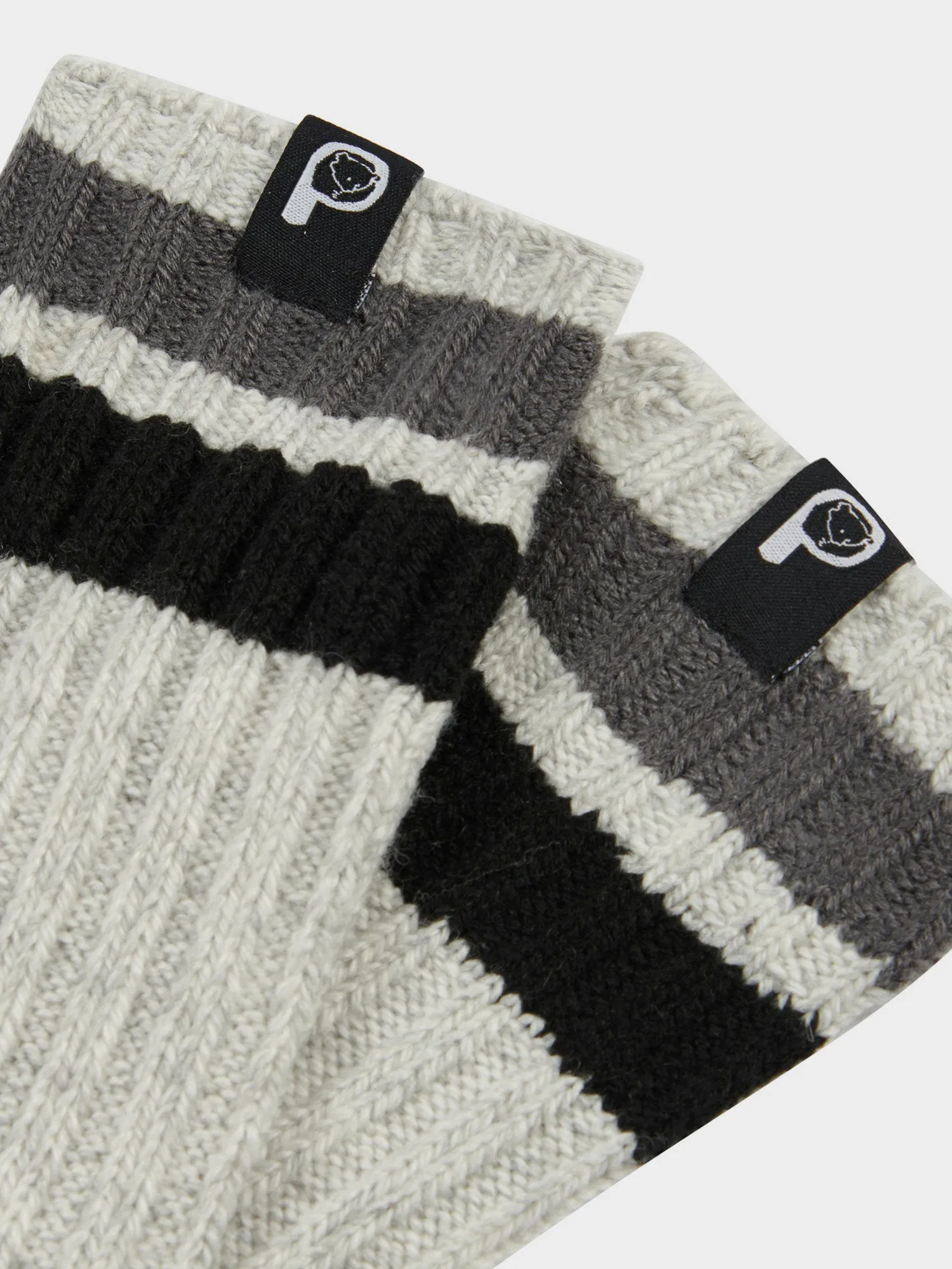 Twist Hiking Wool Blend Socks in Vintage Grey Heather