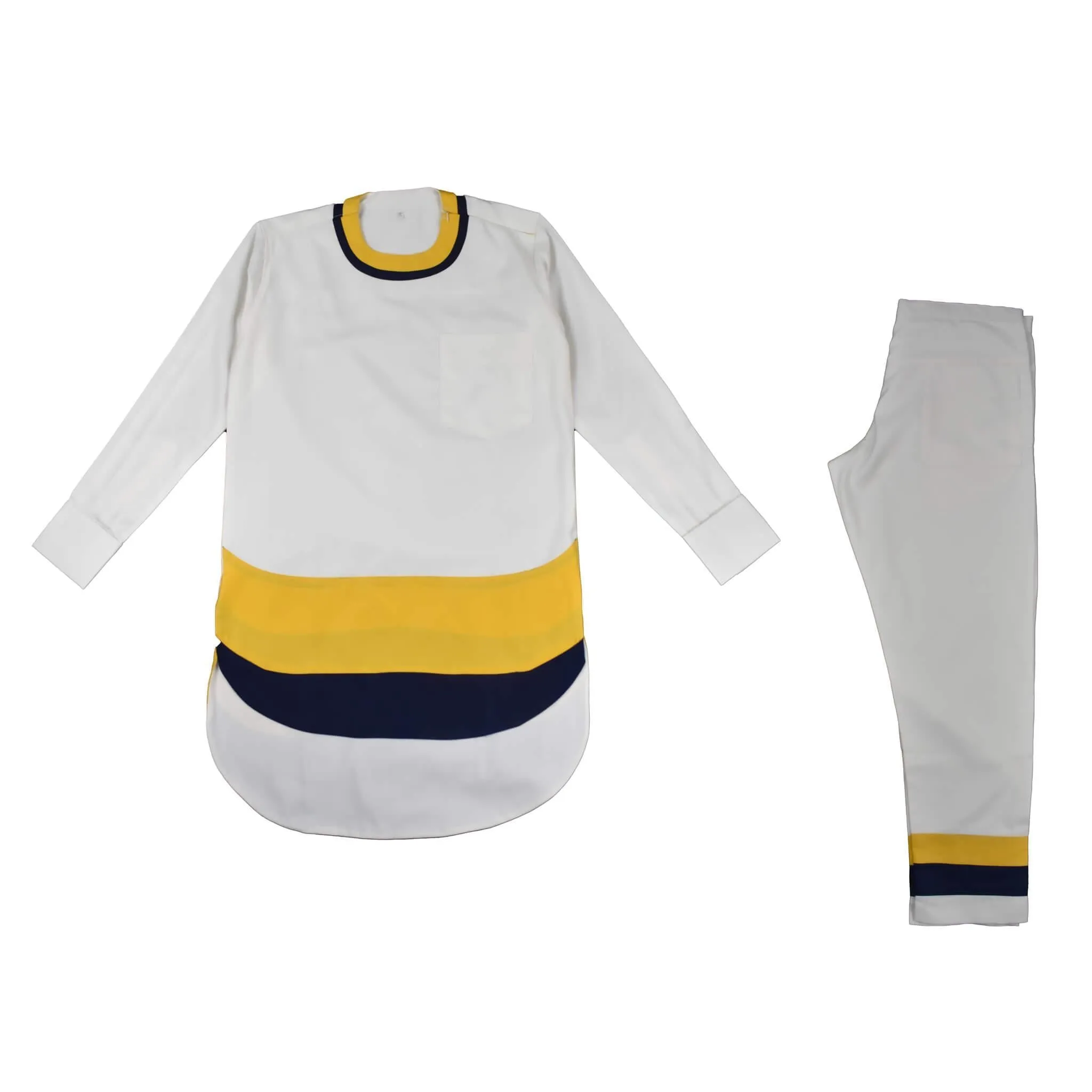 White Men's 2pc Set