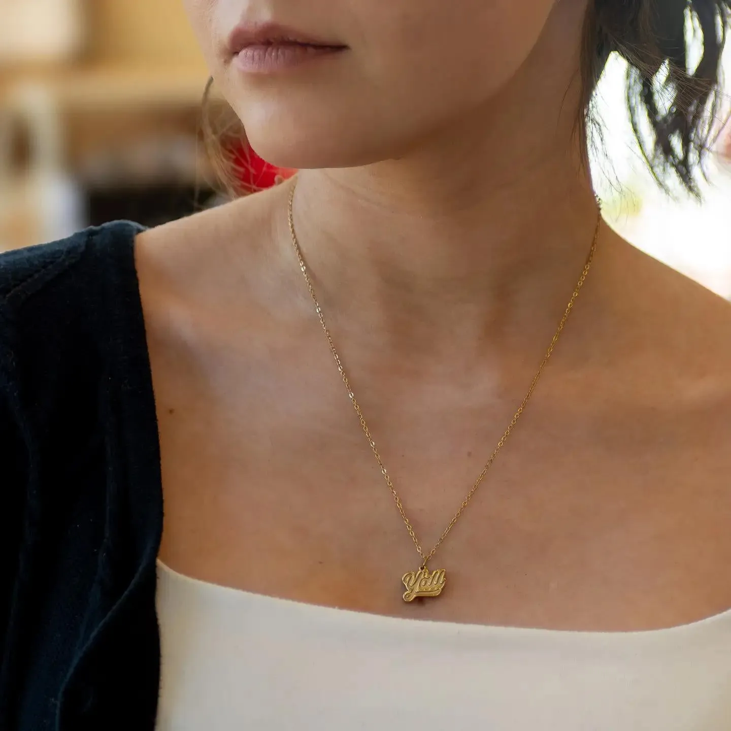 Y'all Western Necklace